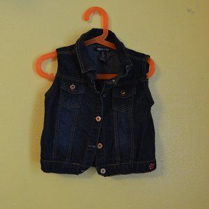 Kids Limited Too denim vest